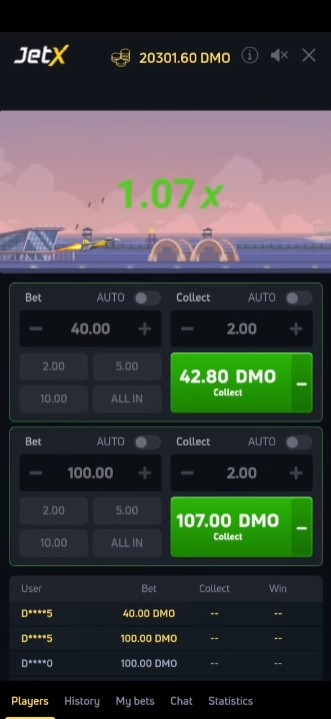 JetX mobile