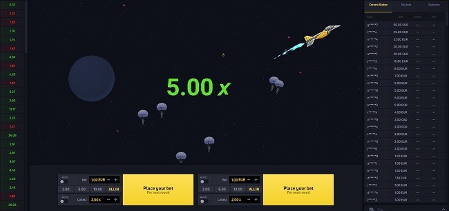 For freshmen to the sector of JetX